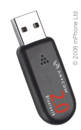 Anycom Bluetooth USB Adaptor - 250 meters