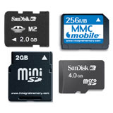 Buy Memory Card for your Mobile Phone