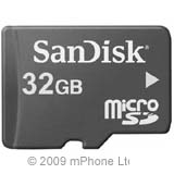 MicroSD 32 GB Memory card