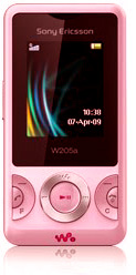 Sony Ericsson W205 SIM Free (Pink)