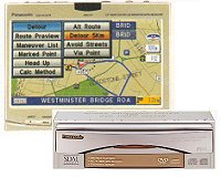 Panasonic Navigation System DV2000 &amp; VA707N Motorised Screen from mPhone
